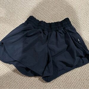 Lululemon shorts size 4, black. Basic, great shorts. Good condition